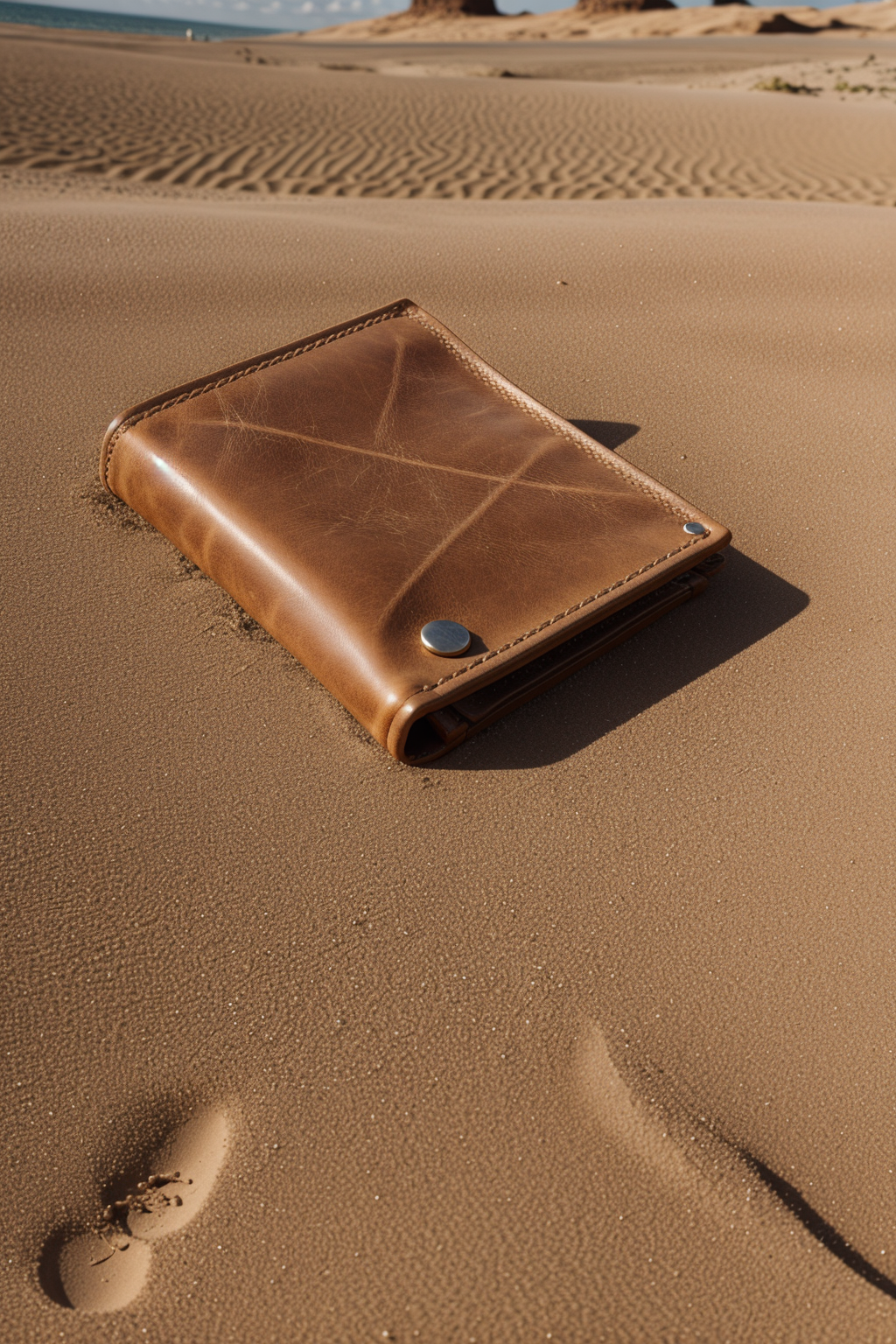 02245-3385699429-Photo of a leather wallet lying in the sand, intricate details.png